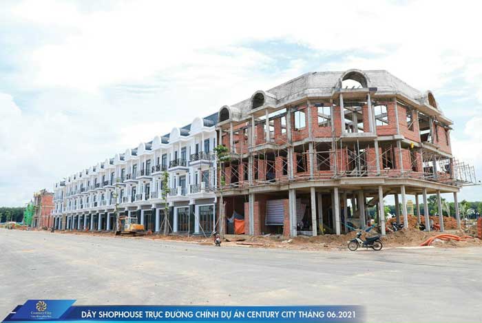 trục đường ch&iacute;nh dự &aacute;n cenury city