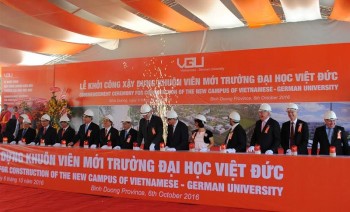 Khởi công xây dựng khuôn viên mới trường đại học Việt Đức 