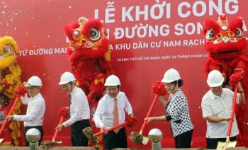 Khởi công đường song hành cao tốc TP HCM - Long Thành với vốn 800 tỷ đồng