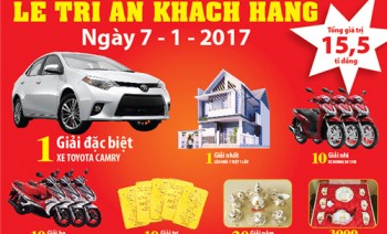 Rộn ràng cuối năm, nhận quà tiền tỷ